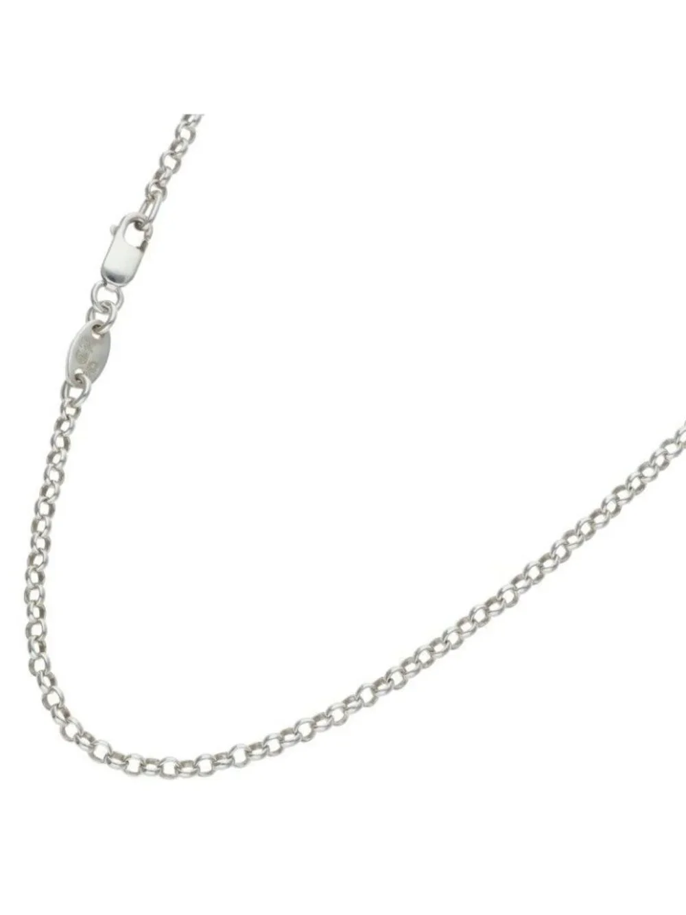 Chrome Hearts Neckchain Roll Chain Silver Necklace
